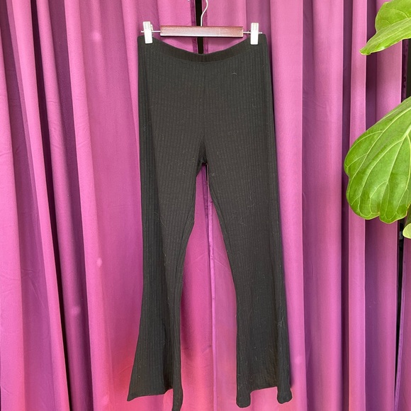 ASOS | Pants & Jumpsuits | Ribbed Flare Legging Asos Petite | Poshmark